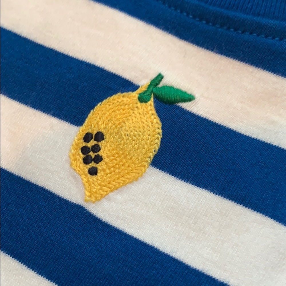 Lemon Embroidered T-shirt - Picture 2 of 4